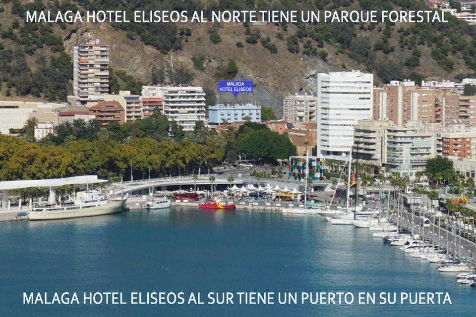 Hotel Eliseos Malaga Bagian luar foto